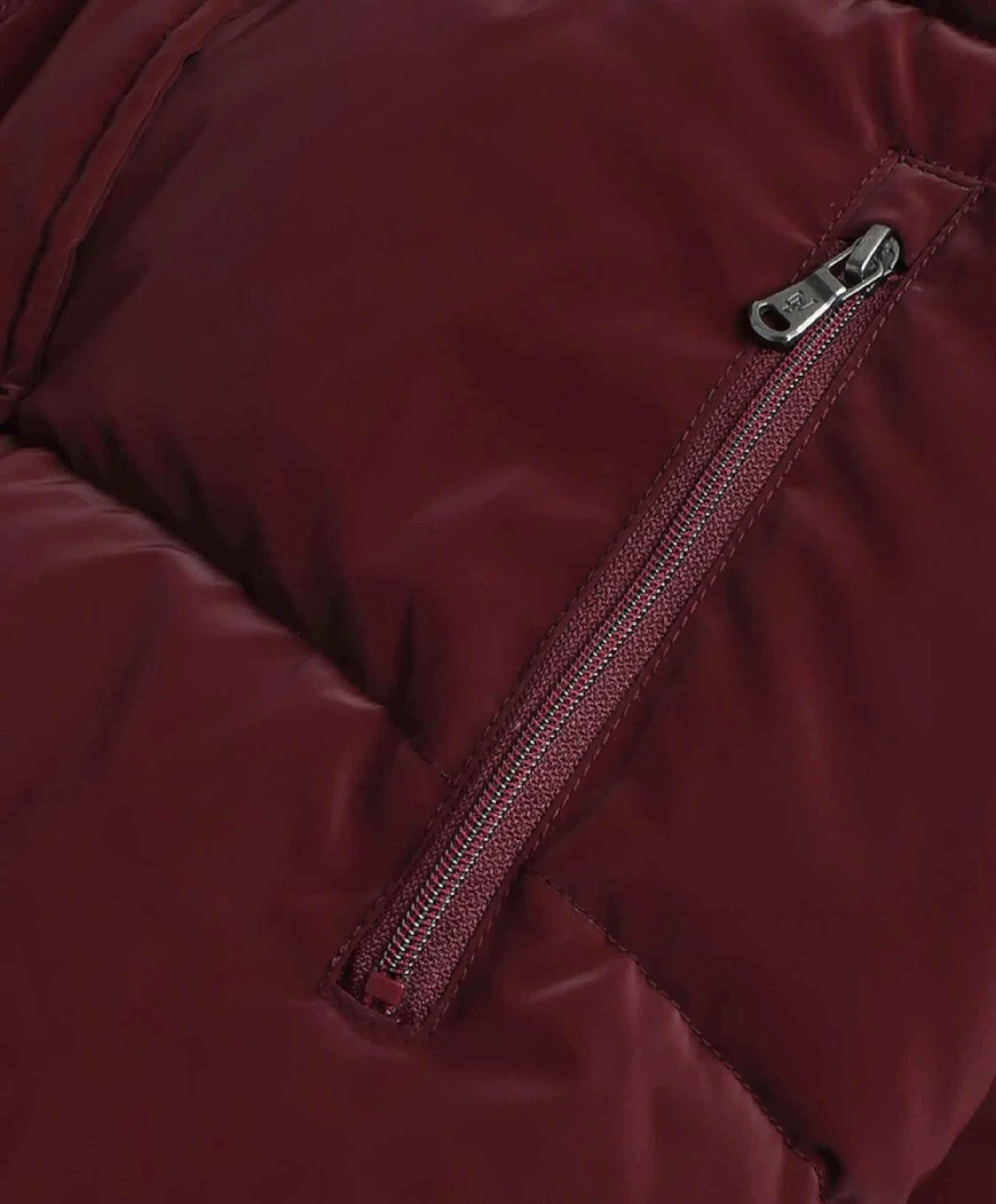 Meisjes jas bordeaux