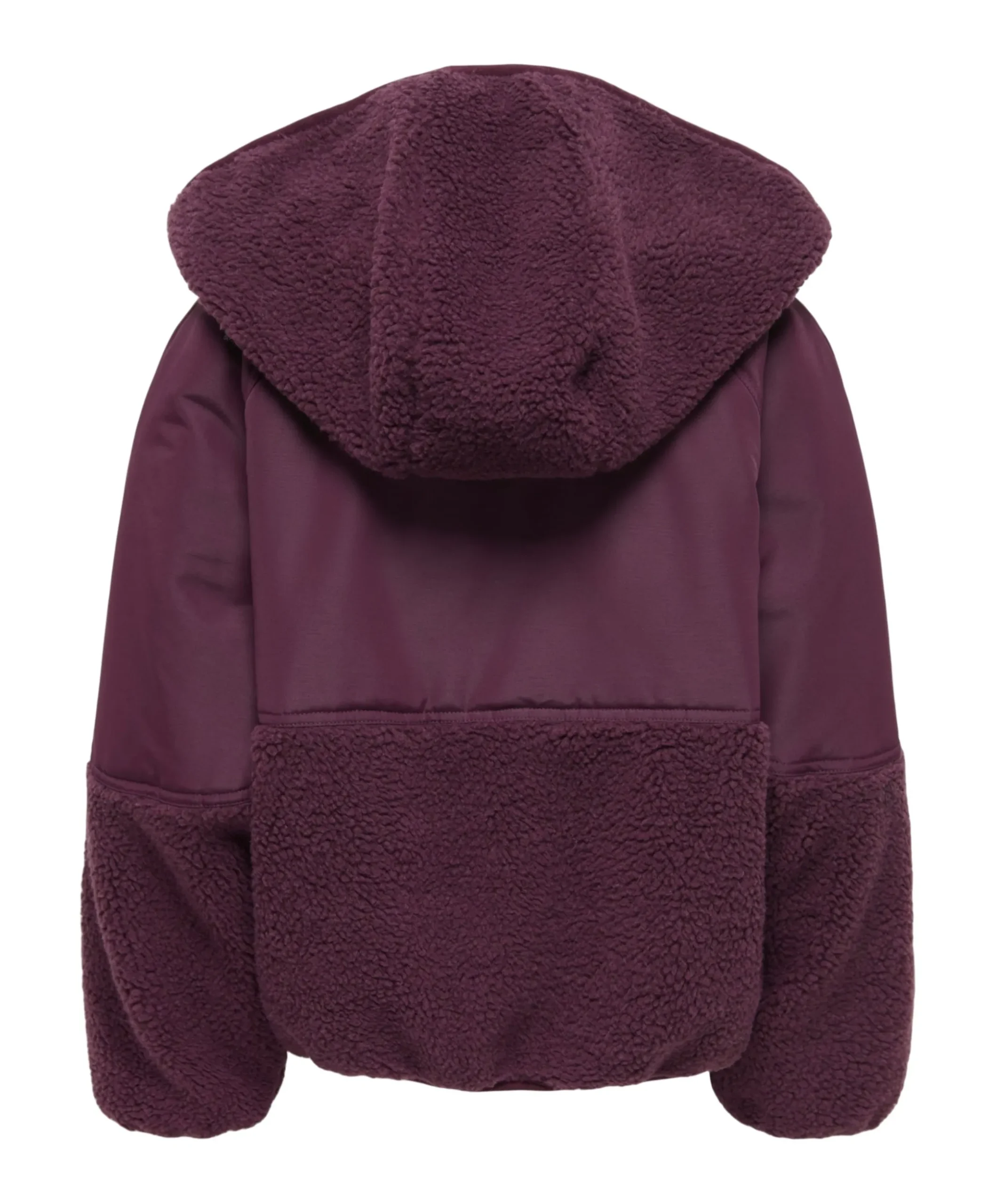Meisjes jas bordeaux