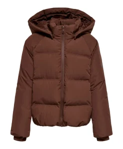 Meisjes jas bruin