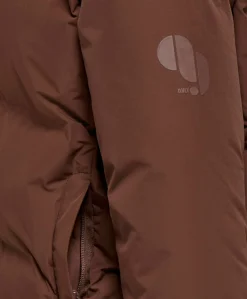 Meisjes jas bruin