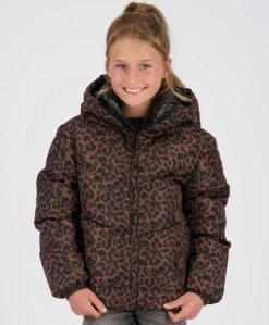 Meisjes jas bruin