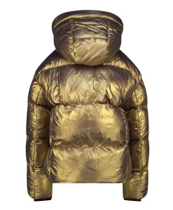 Meisjes jas goud