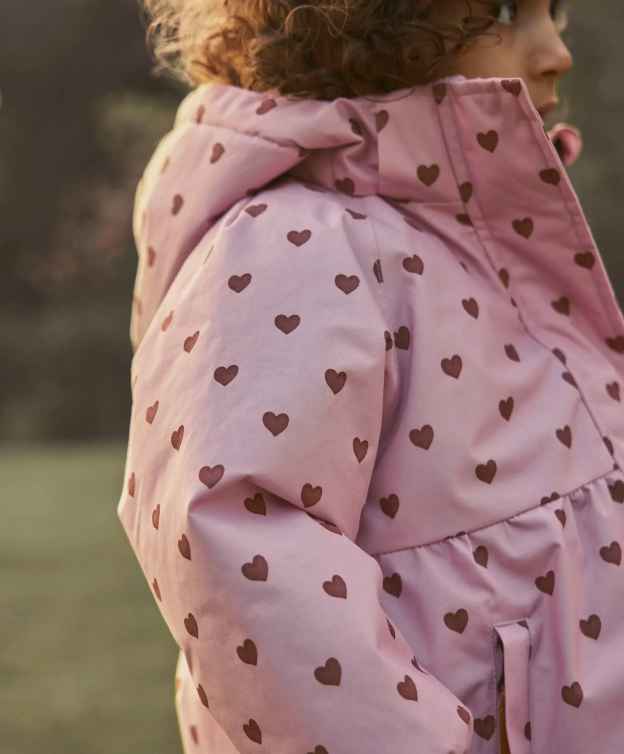 Meisjes jas roze