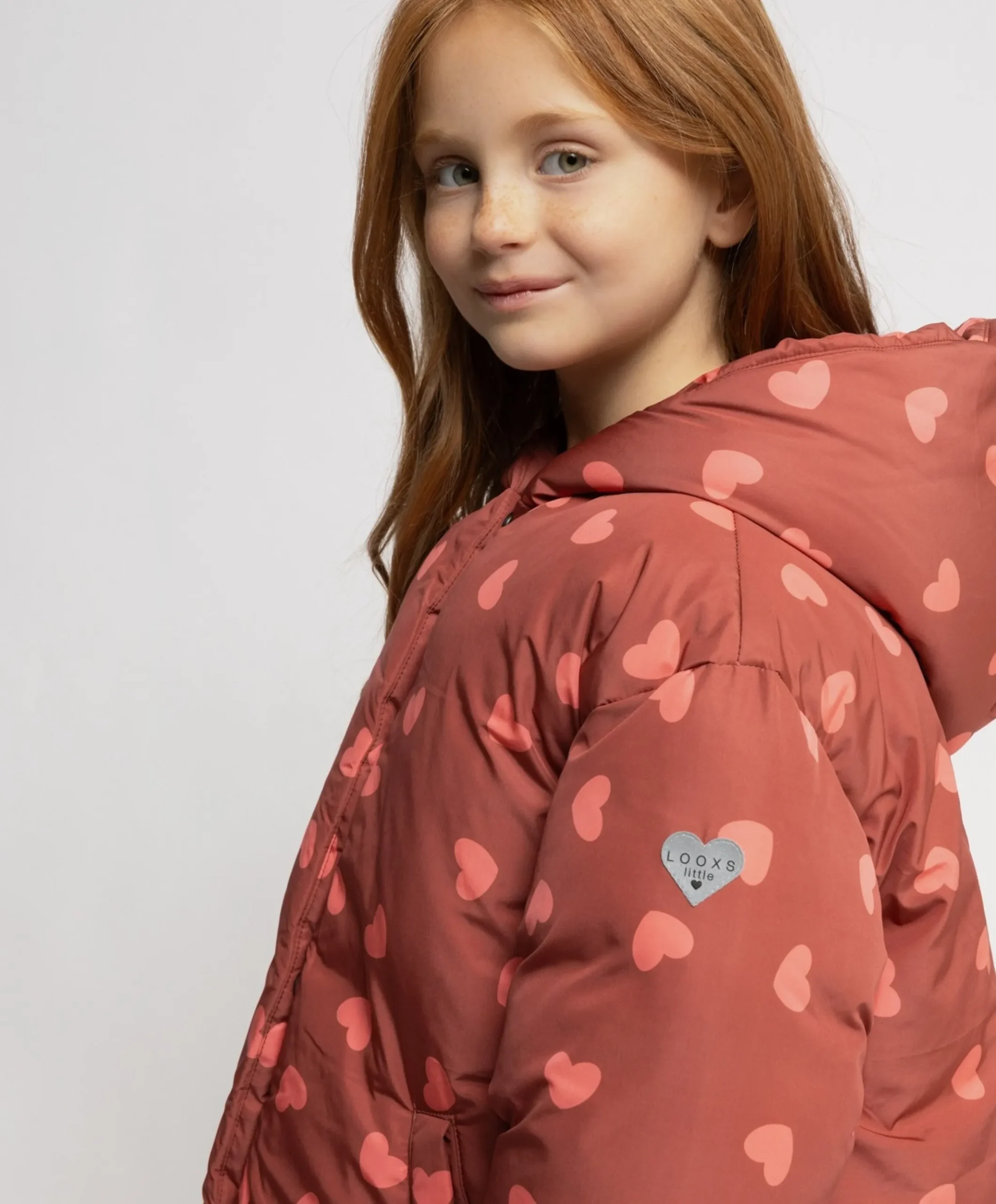 Meisjes jas roze