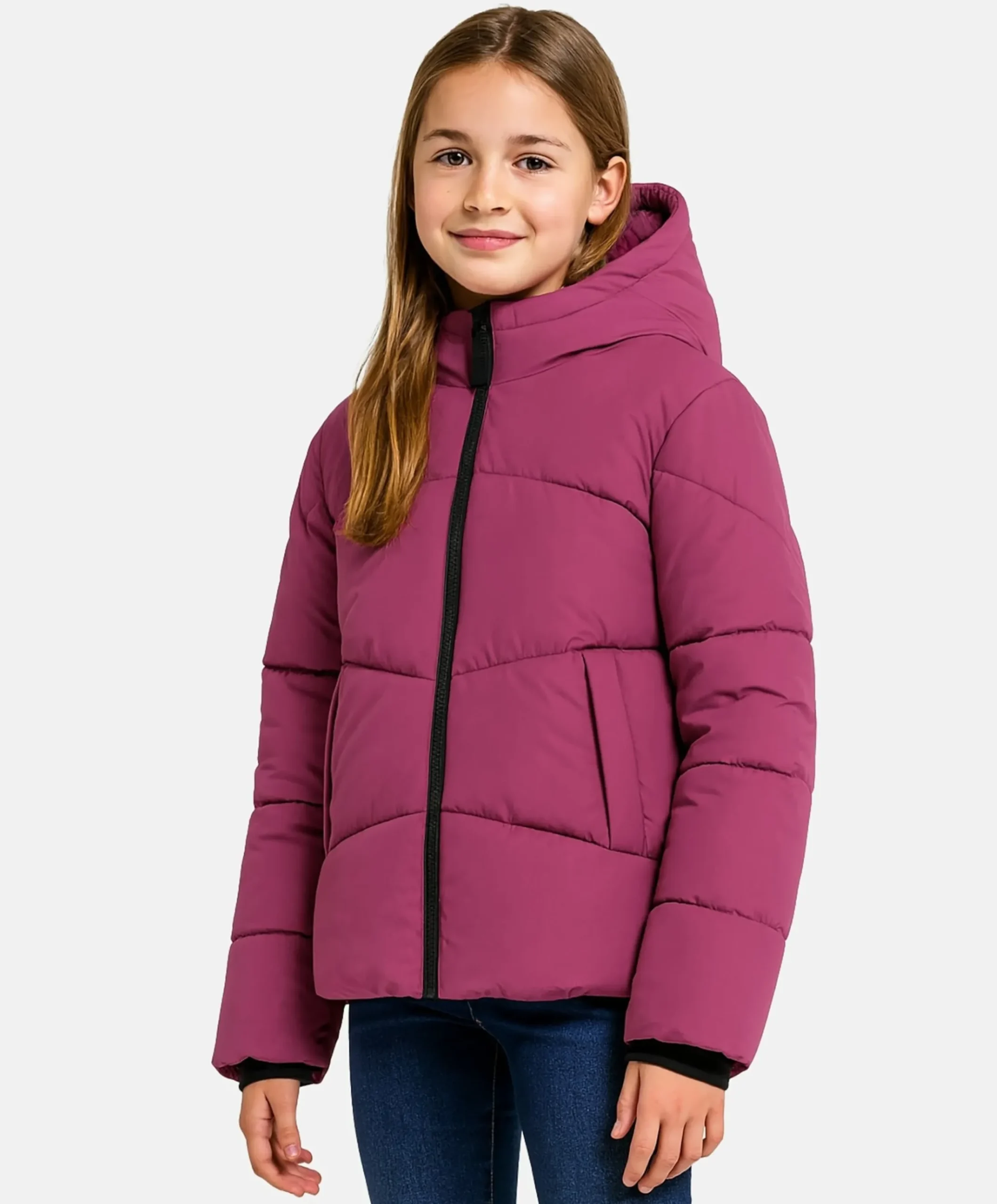 Meisjes jas roze