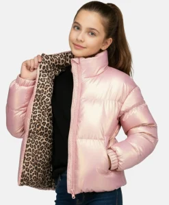 Meisjes jas roze
