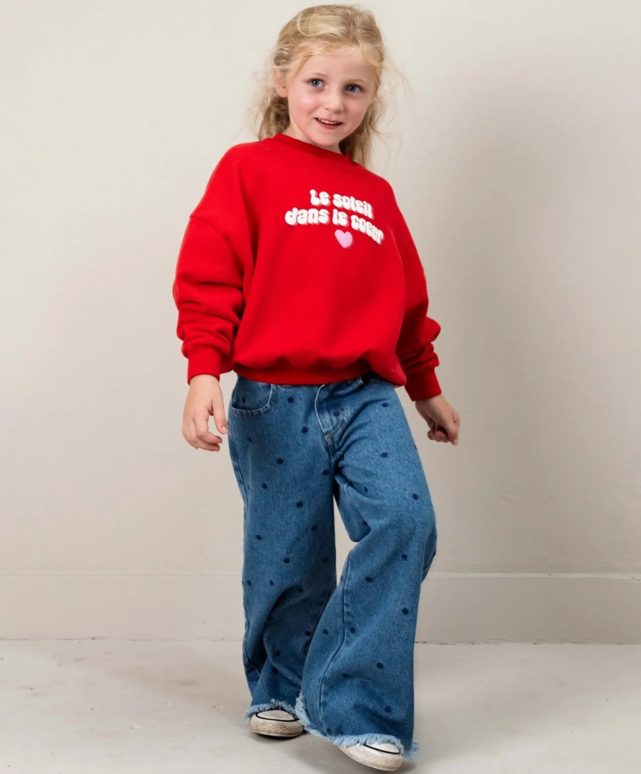 meisjes jeans blauw