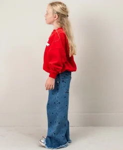 meisjes jeans blauw