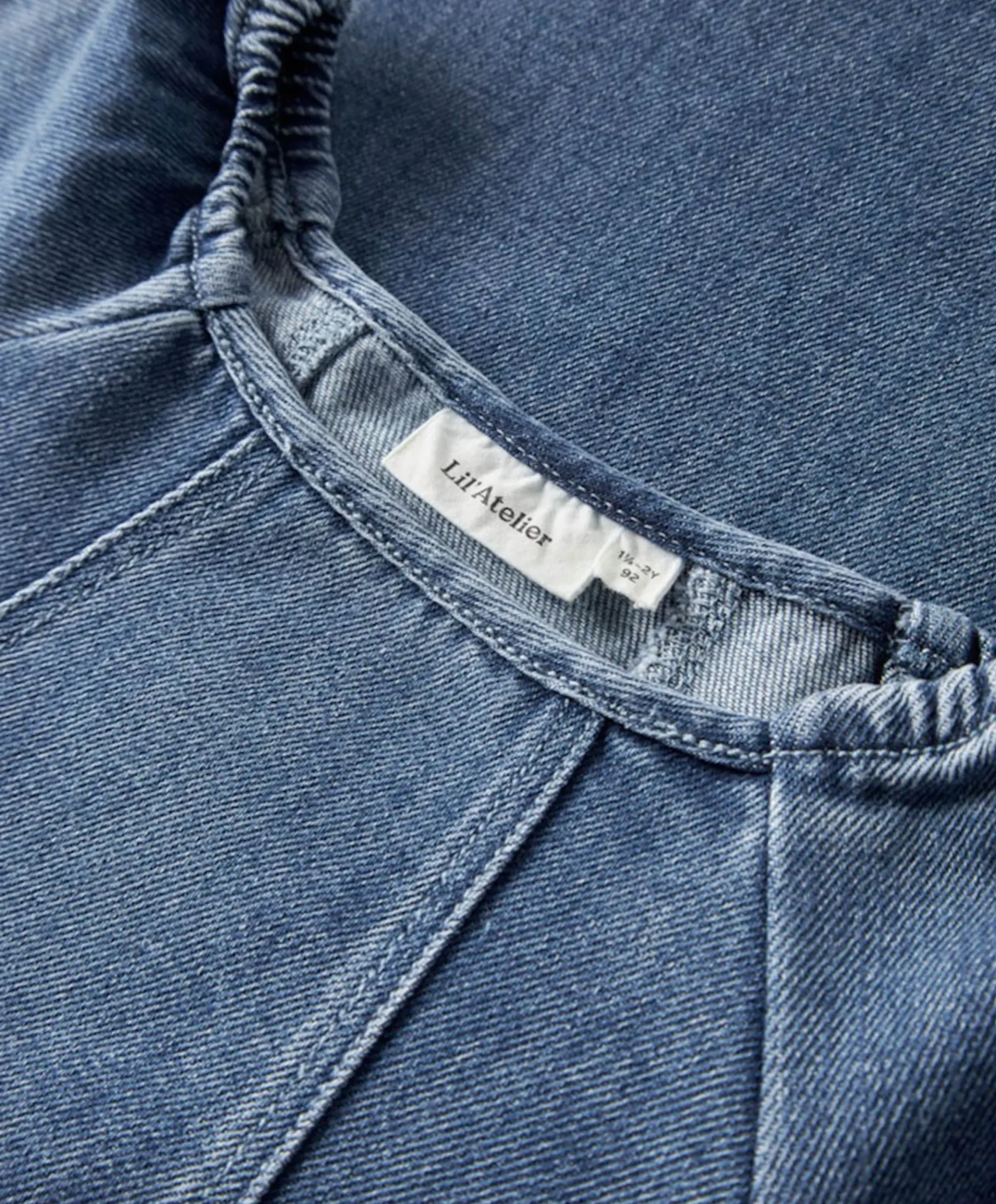 Meisjes jurk blauw