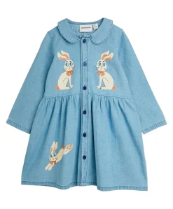 Meisjes jurk blauw