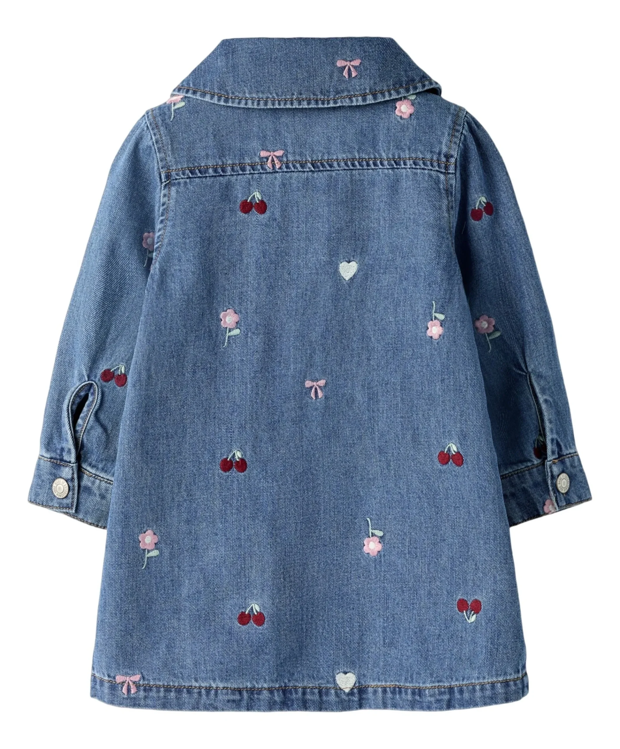 Meisjes jurk blauw