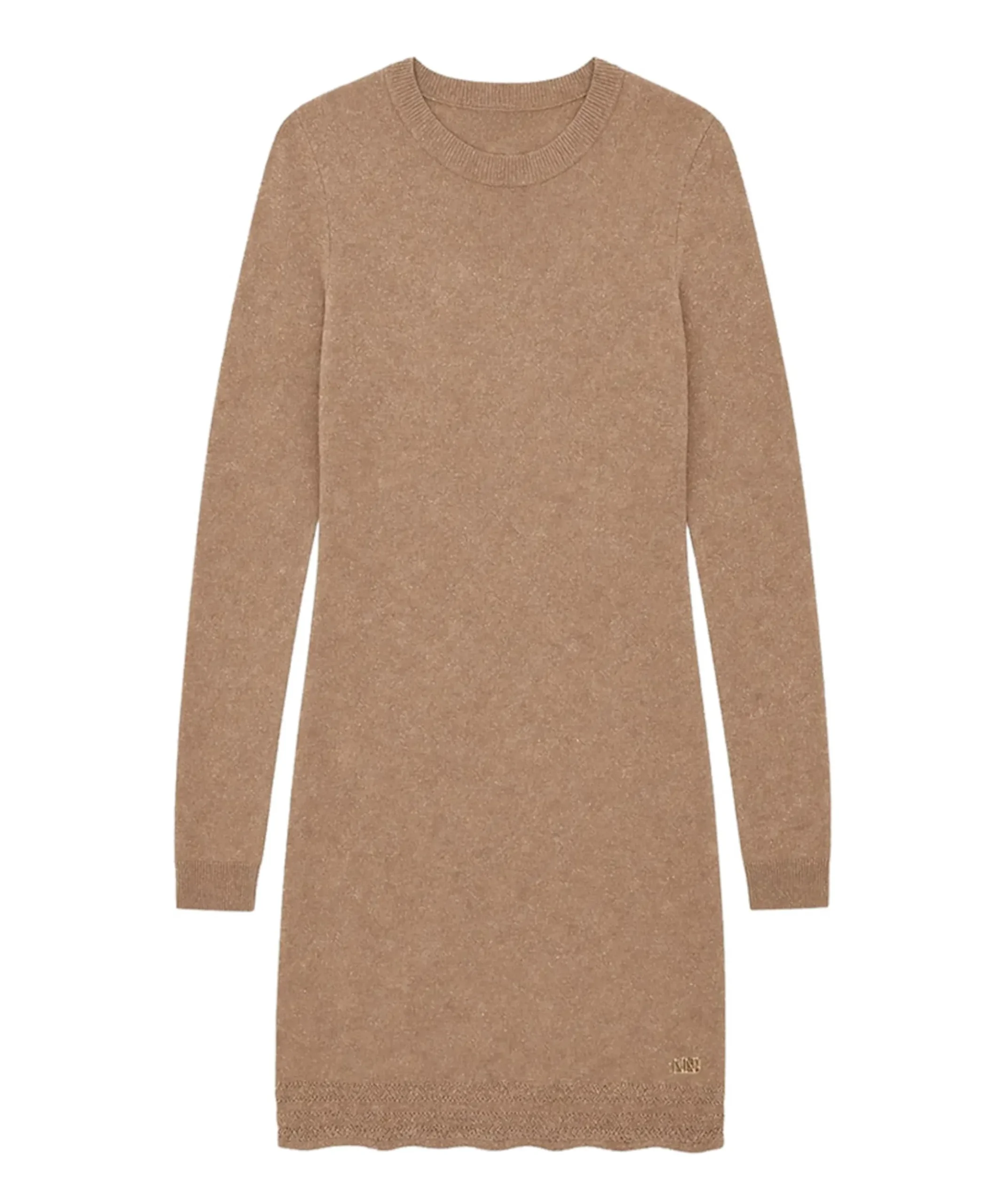 Meisjes jurk bruin