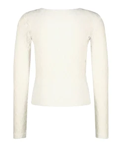 Meisjes longsleeve beige