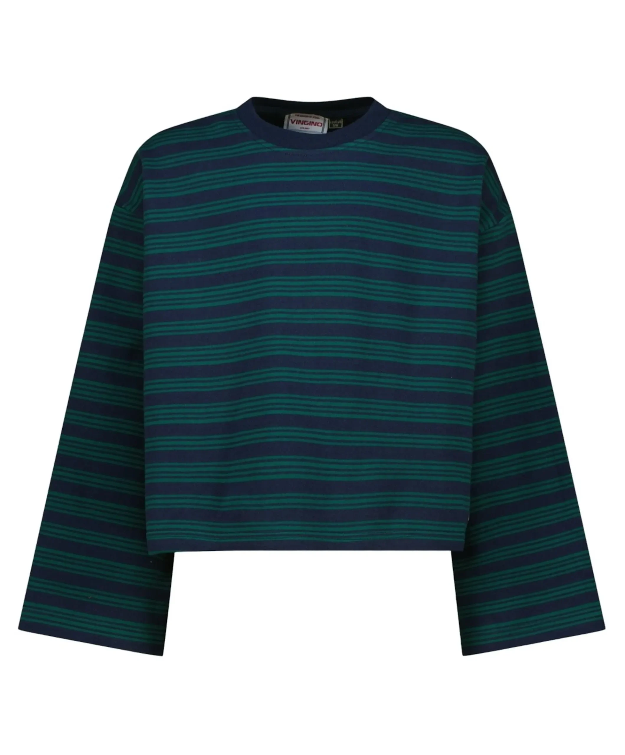 Meisjes longsleeve blauw