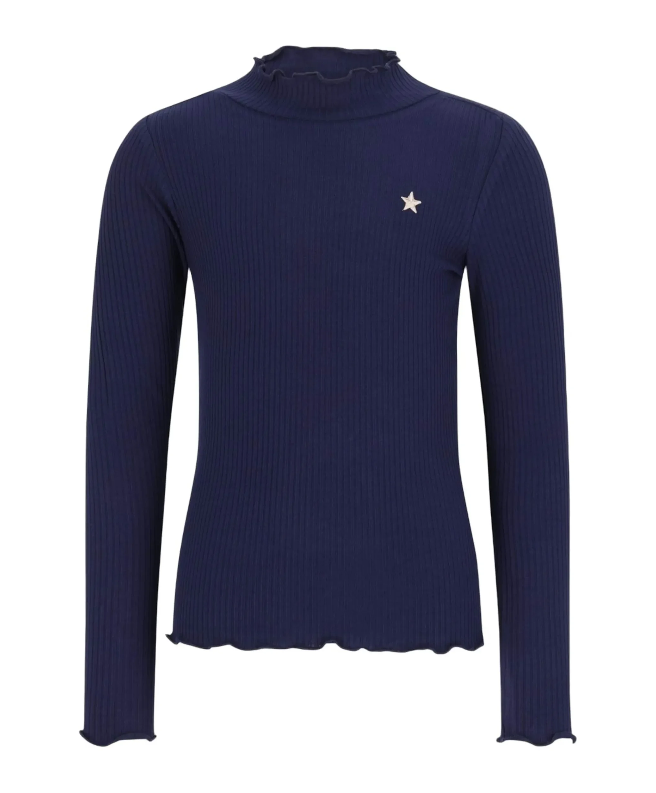 Meisjes longsleeve blauw