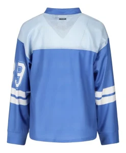 Meisjes longsleeve blauw