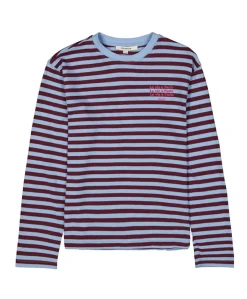 Meisjes longsleeve blauw