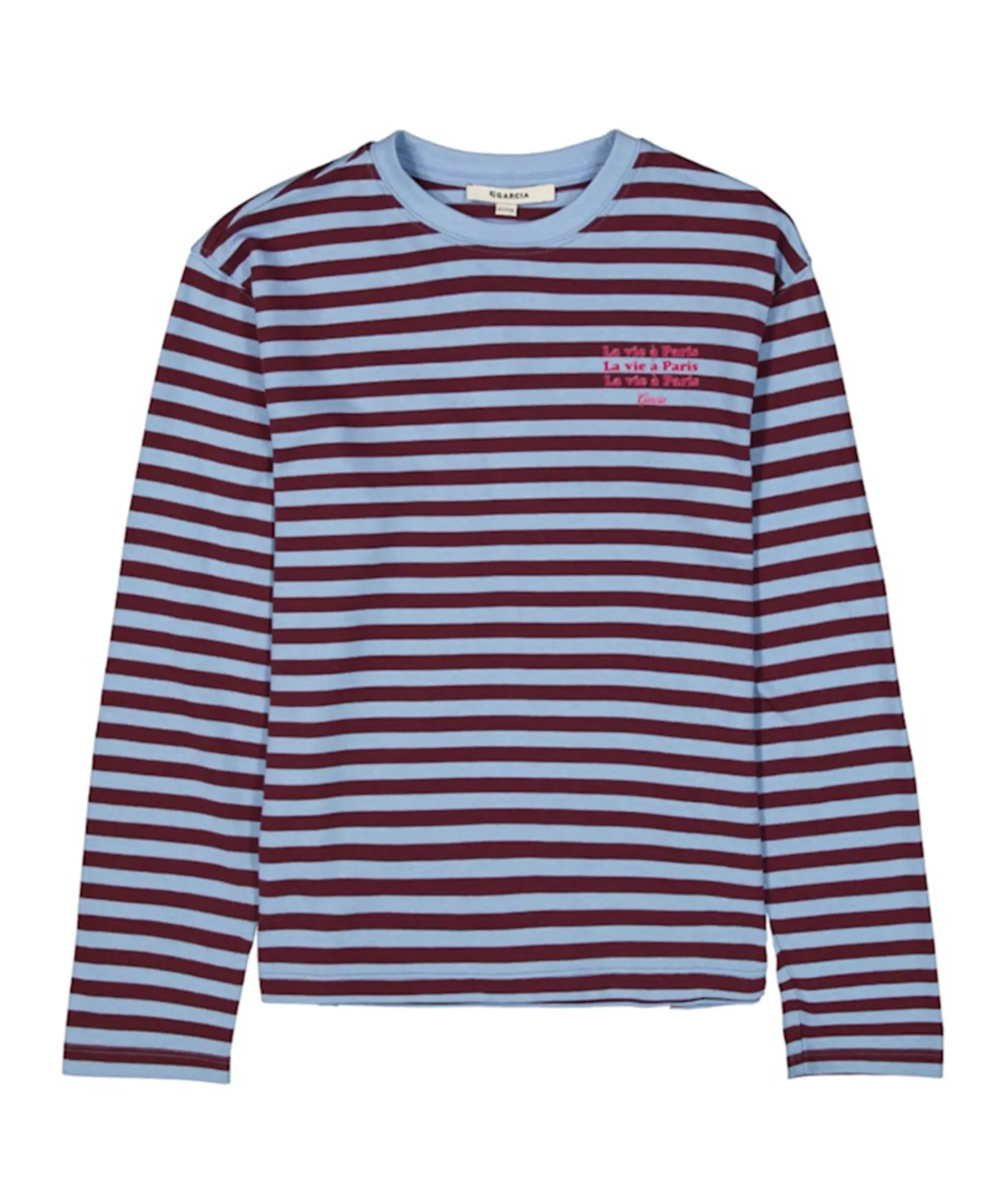 Meisjes longsleeve blauw