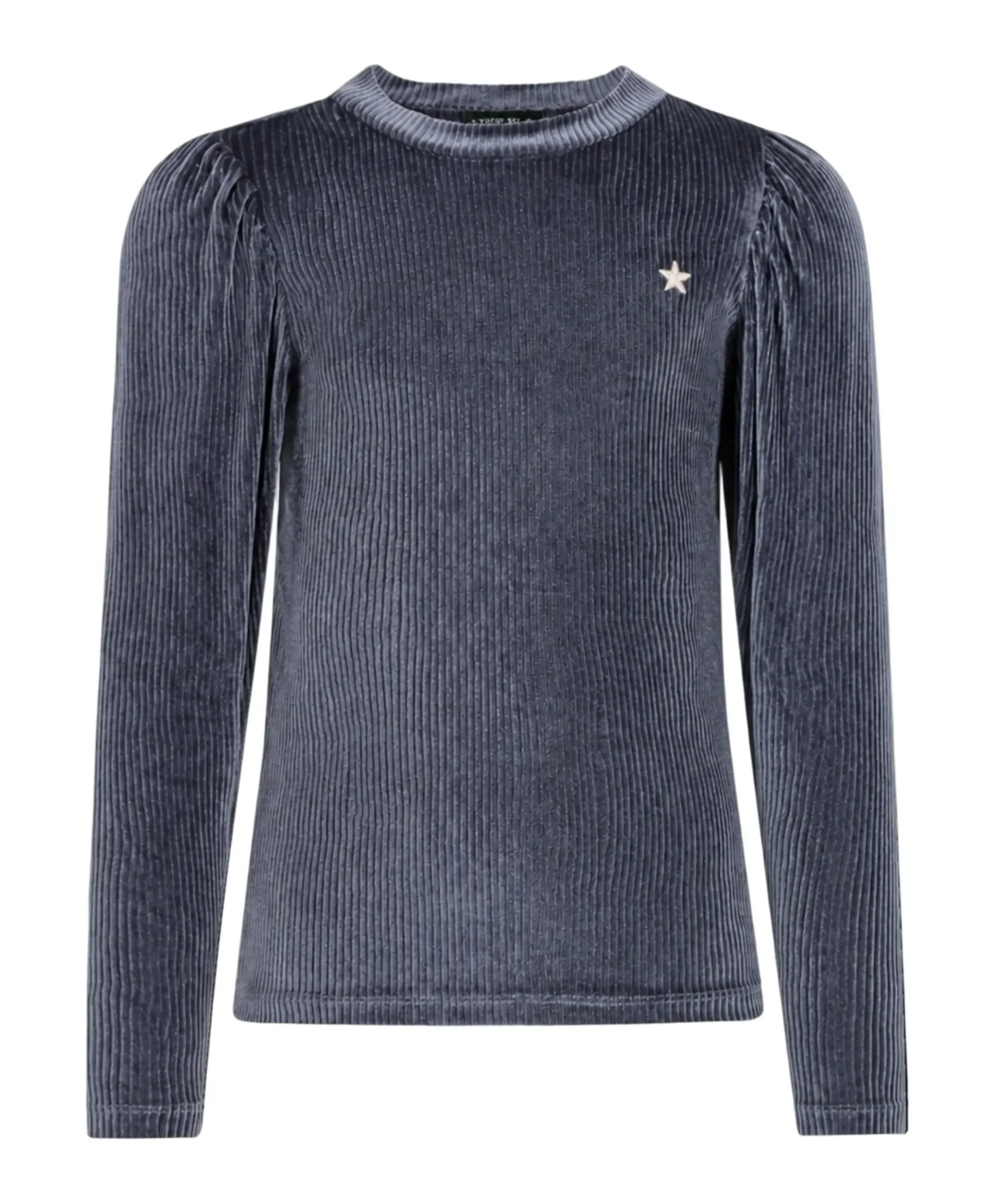 Meisjes longsleeve blauw