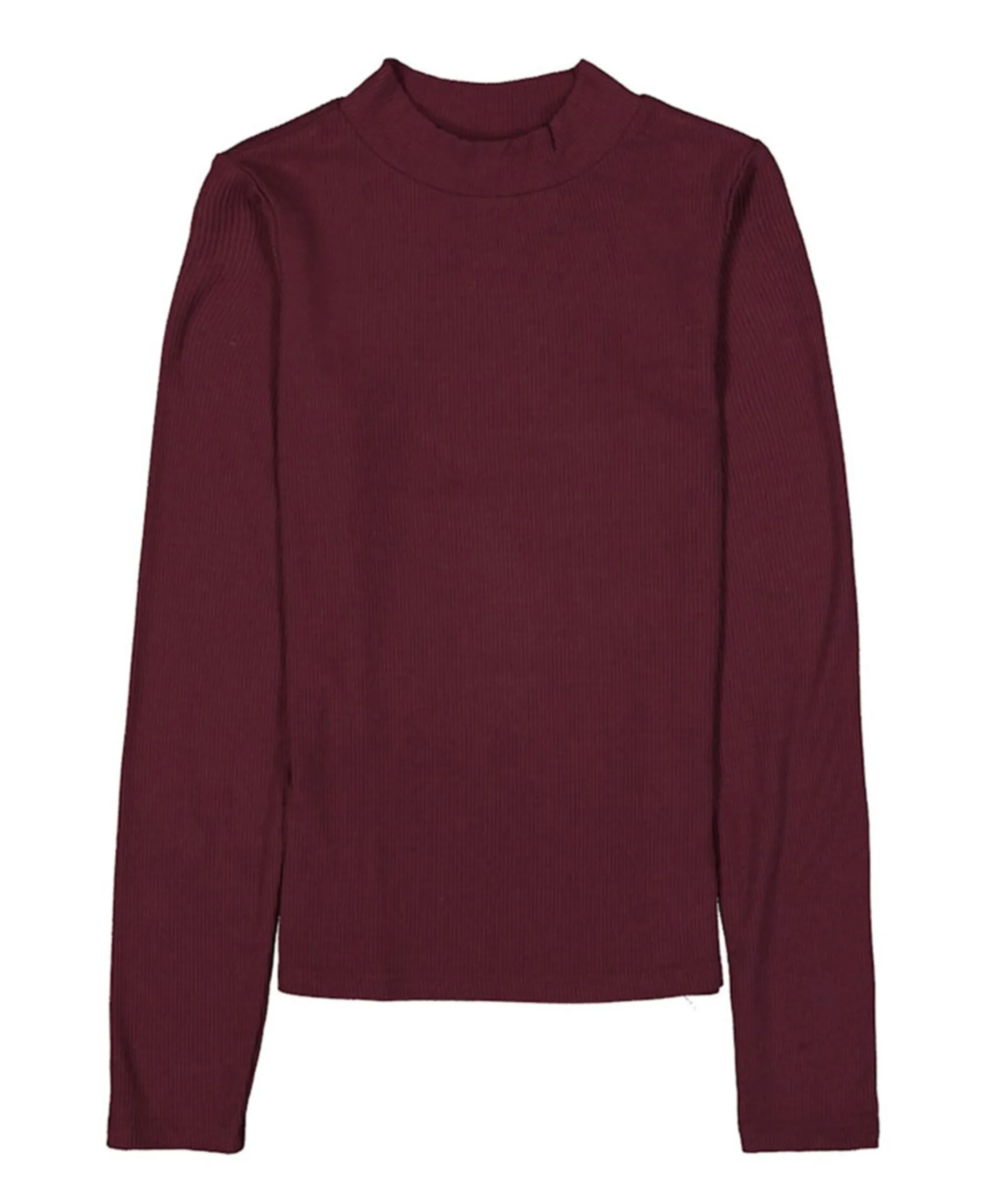 Meisjes longsleeve bordeaux