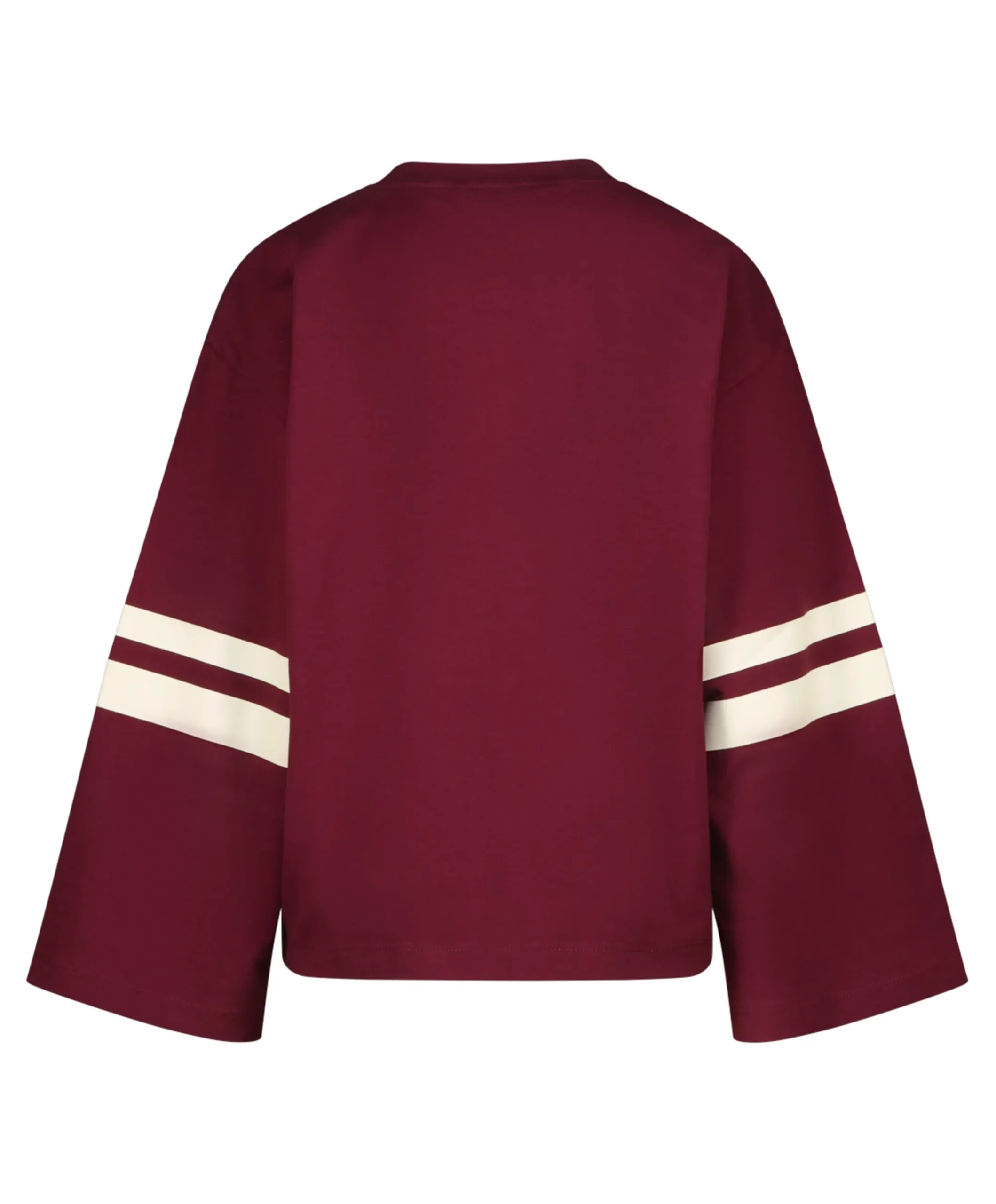 Meisjes longsleeve bordeaux