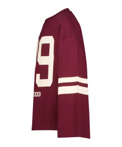 Meisjes longsleeve bordeaux