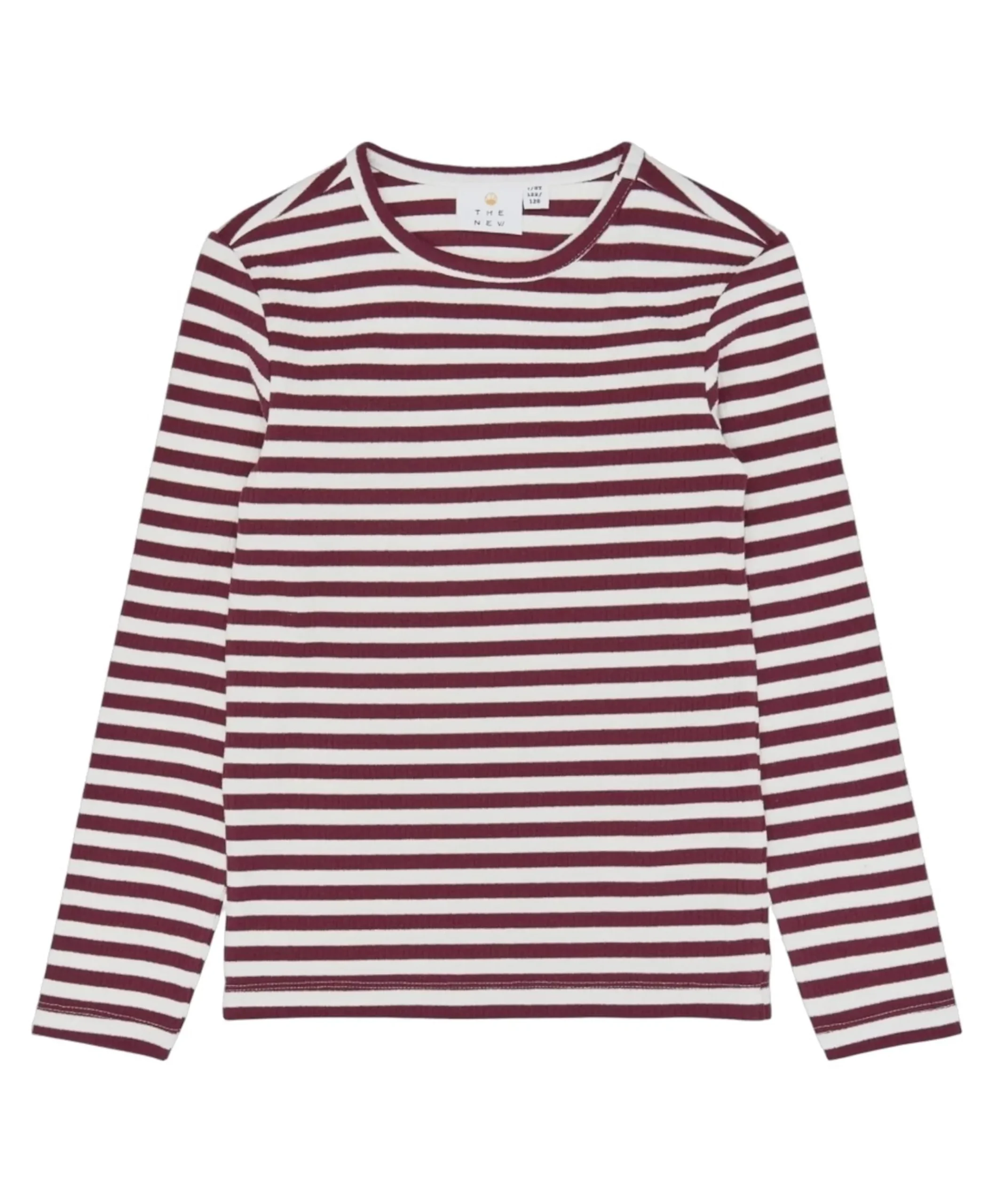 Meisjes longsleeve bordeaux