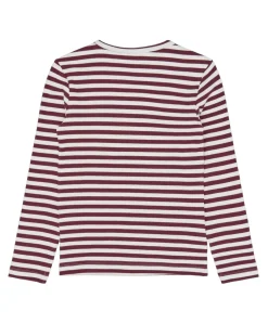 Meisjes longsleeve bordeaux