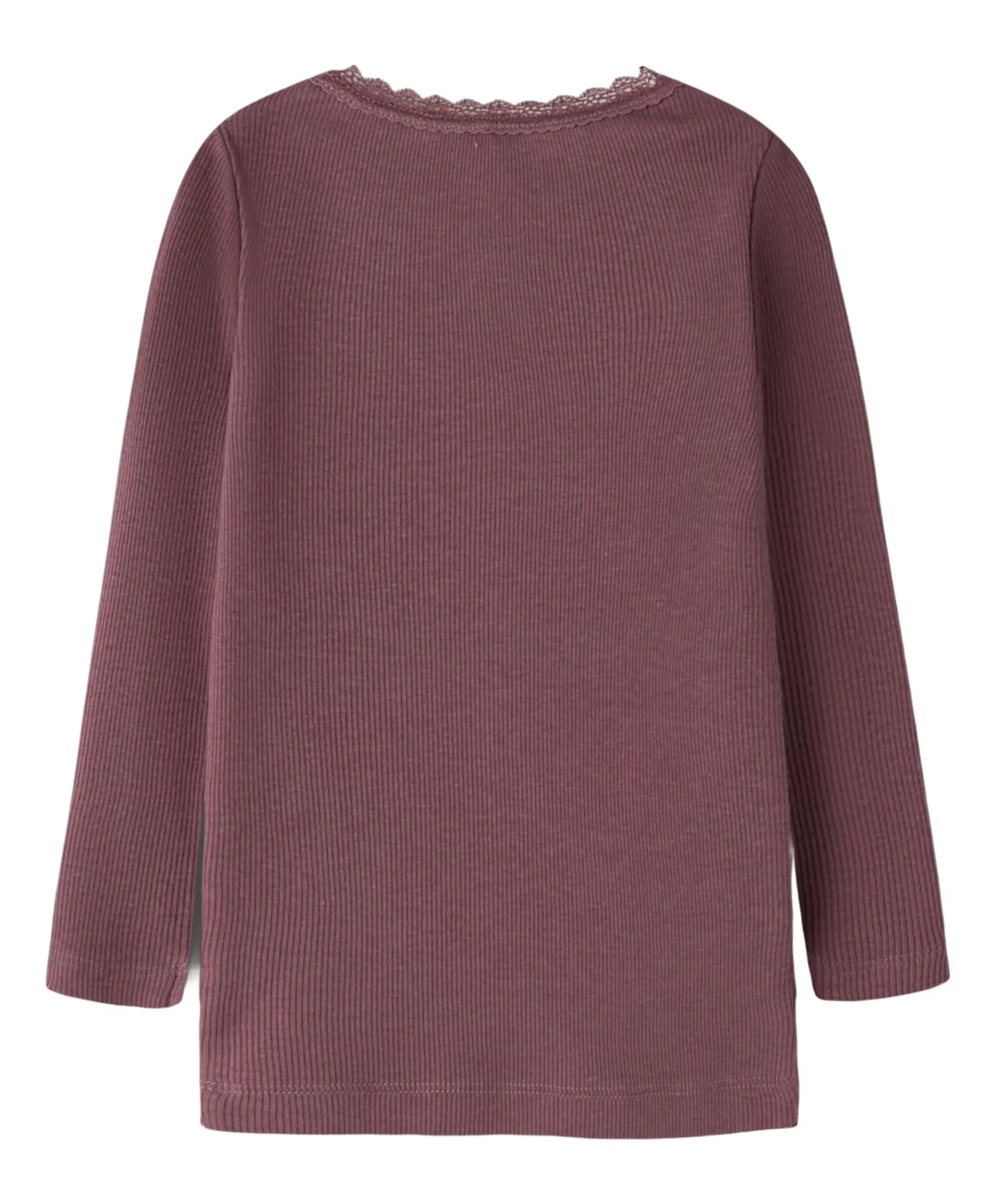 Meisjes longsleeve bordeaux