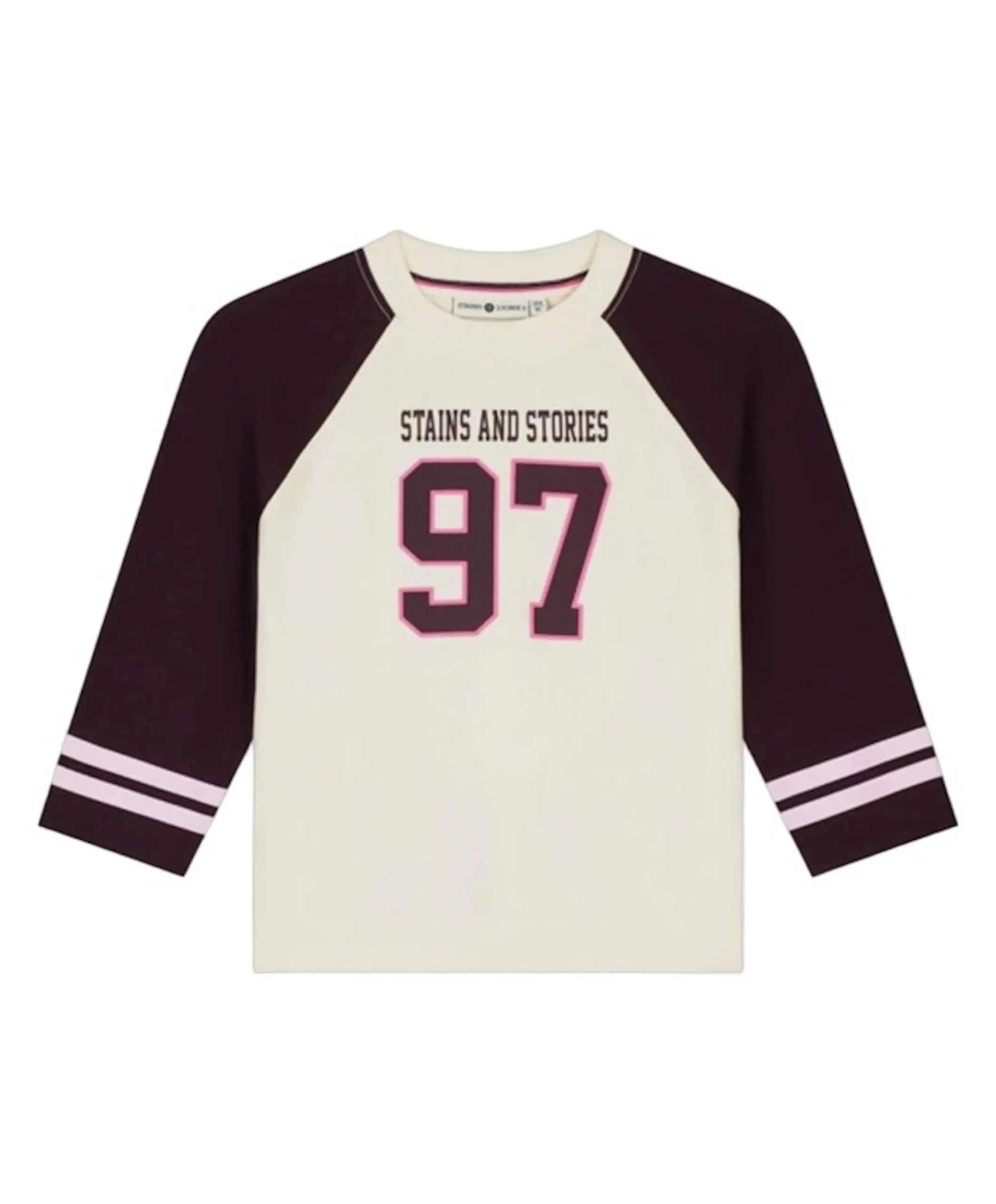 Meisjes longsleeve bordeaux