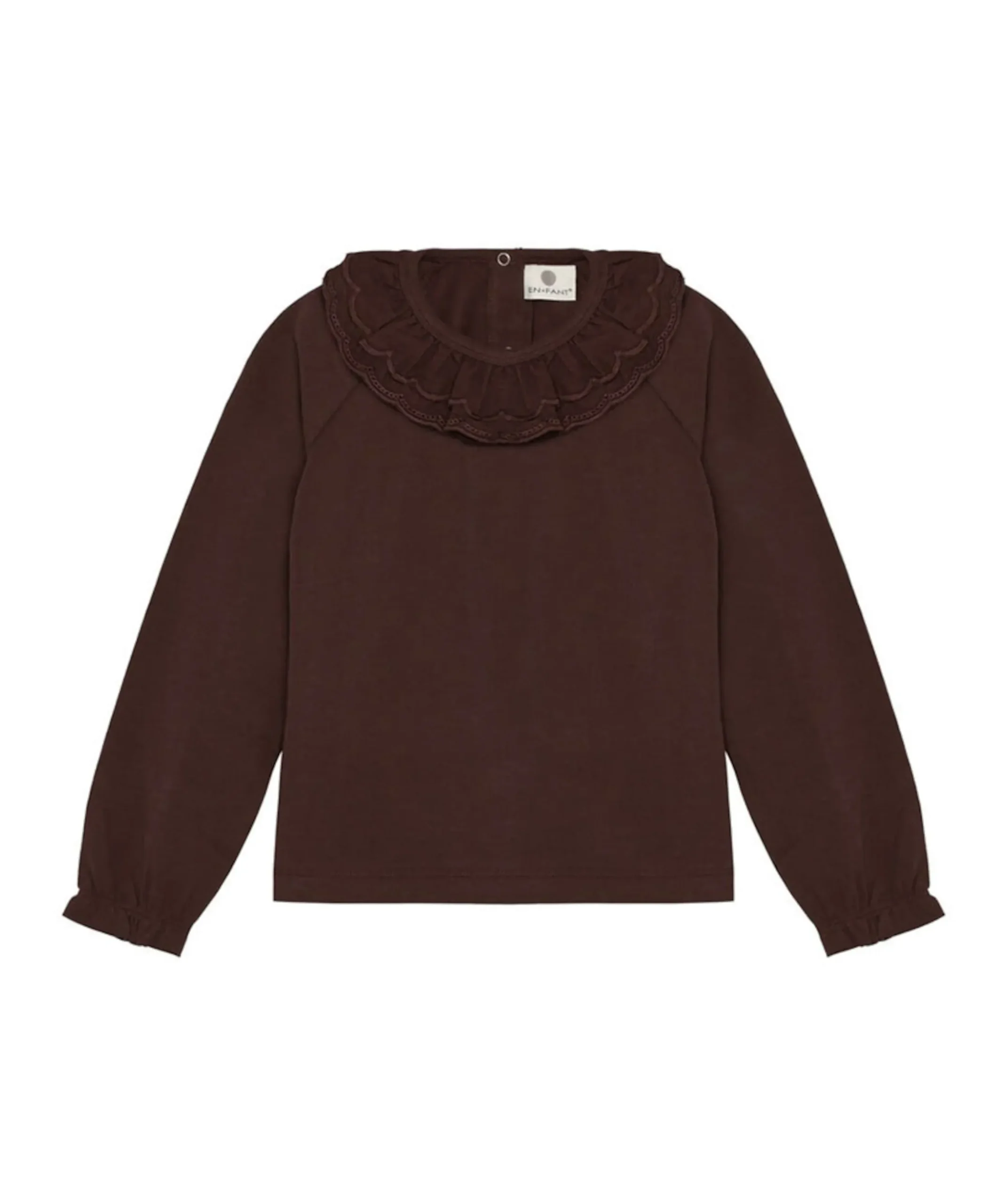 Meisjes longsleeve bordeaux