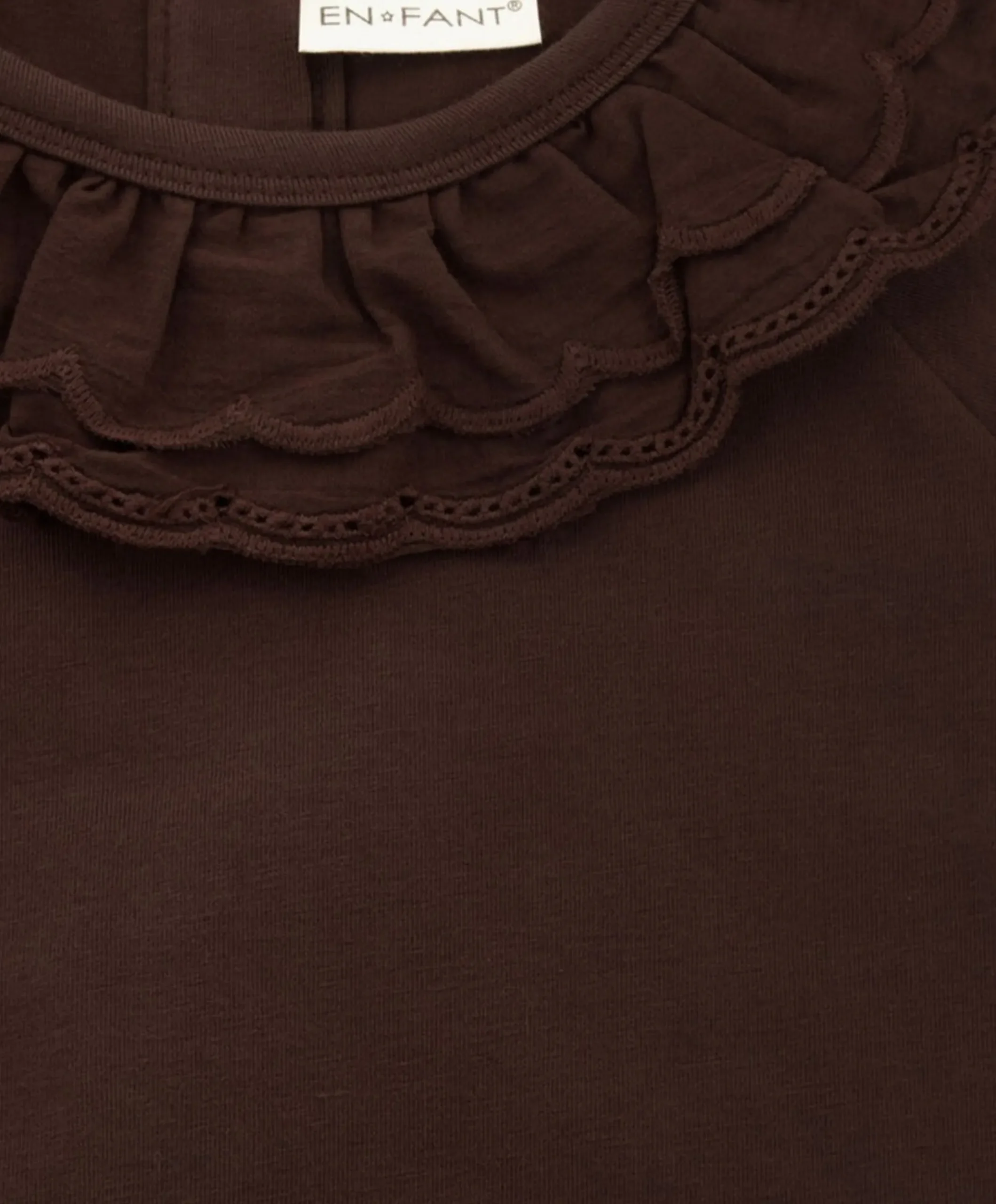 Meisjes longsleeve bordeaux