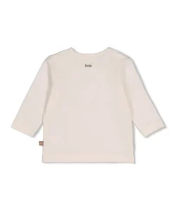 Meisjes longsleeve ecru