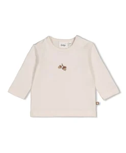 Meisjes longsleeve ecru