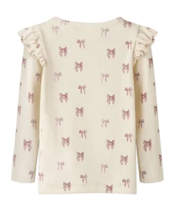 Meisjes longsleeve ecru
