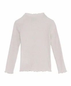 Meisjes longsleeve ecru