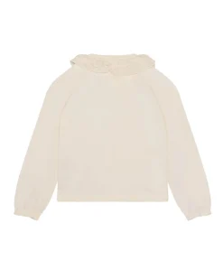 Meisjes longsleeve ecru
