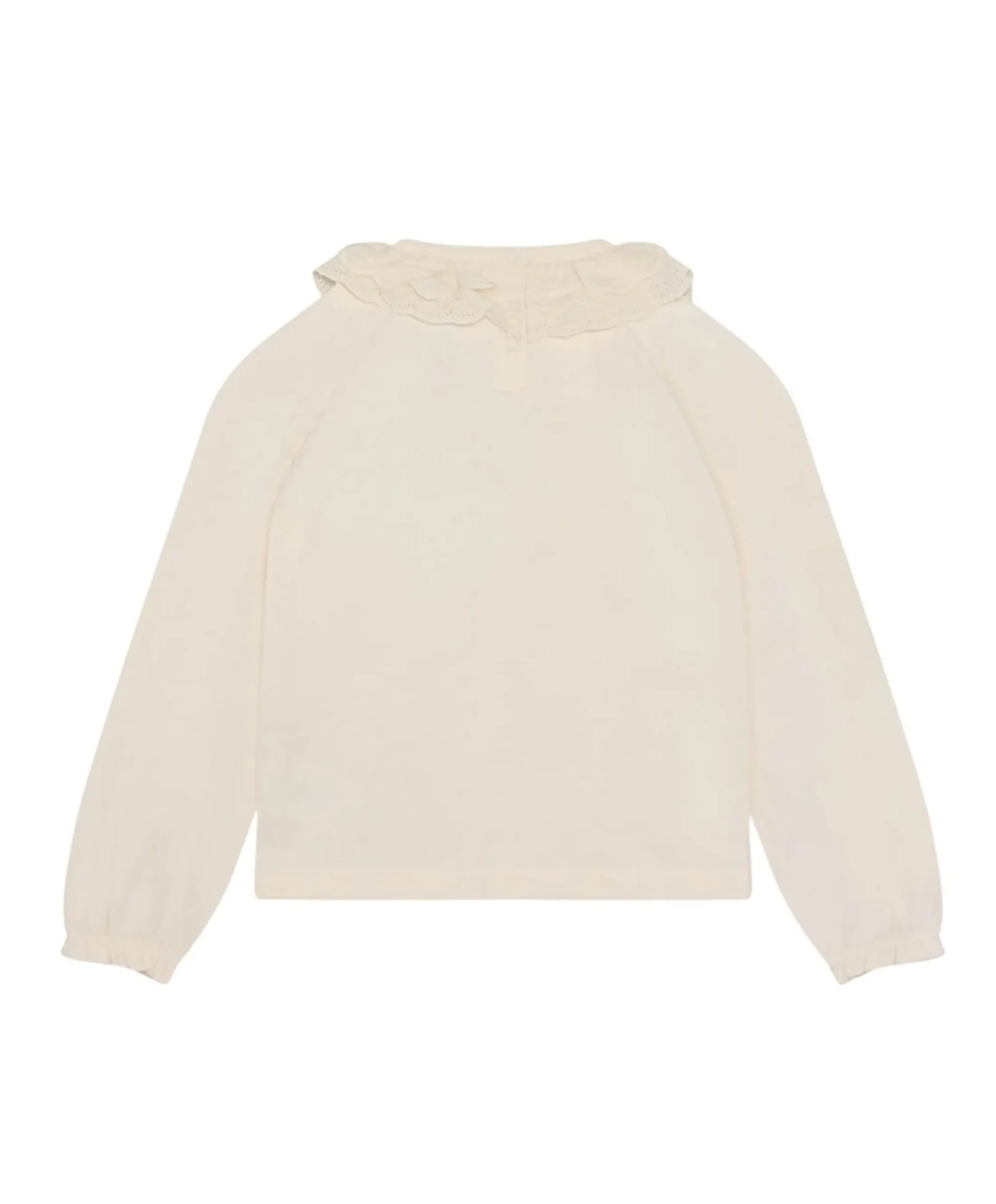 Meisjes longsleeve ecru