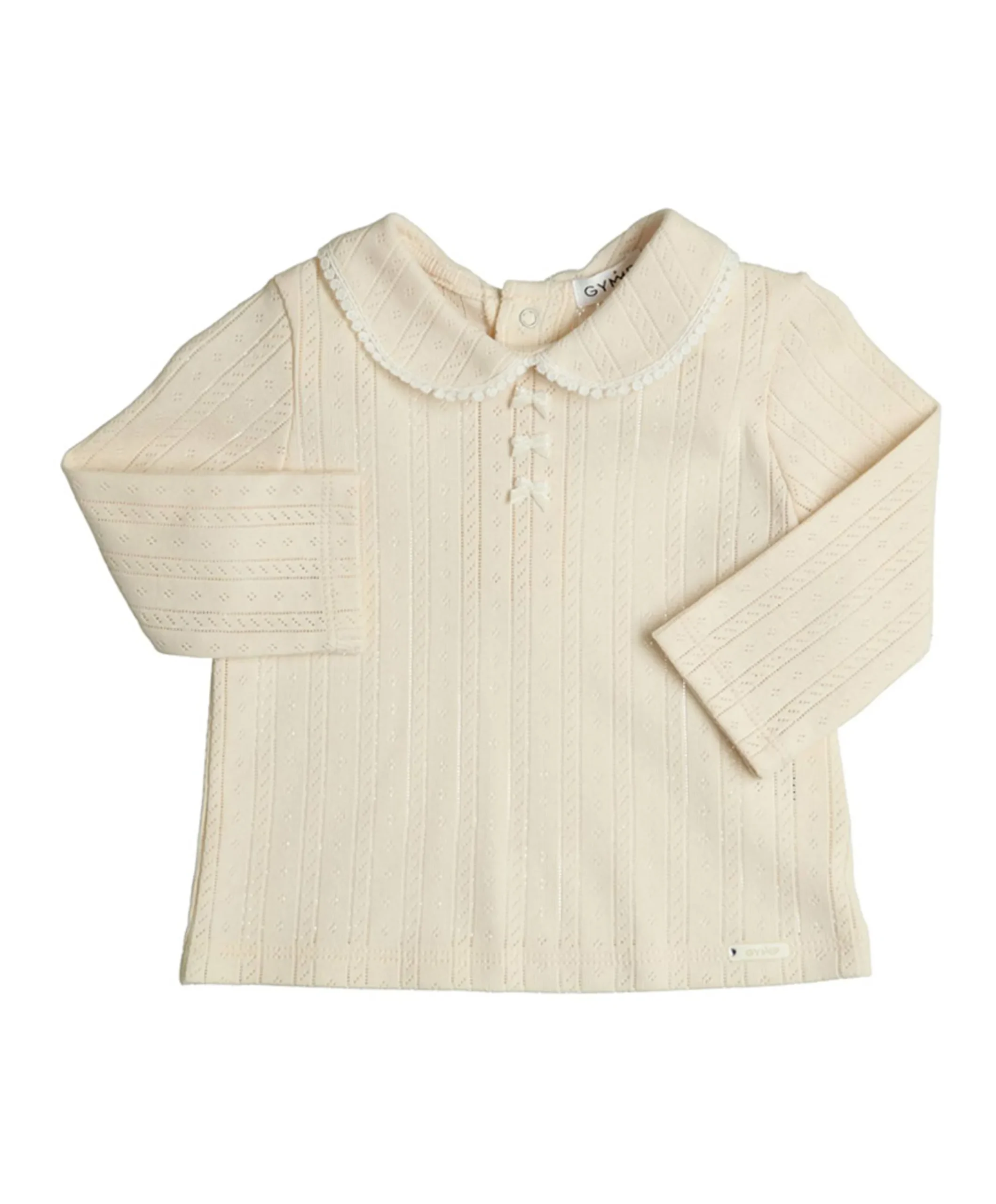 Meisjes longsleeve ecru