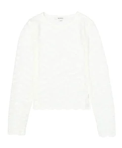 Meisjes longsleeve ecru