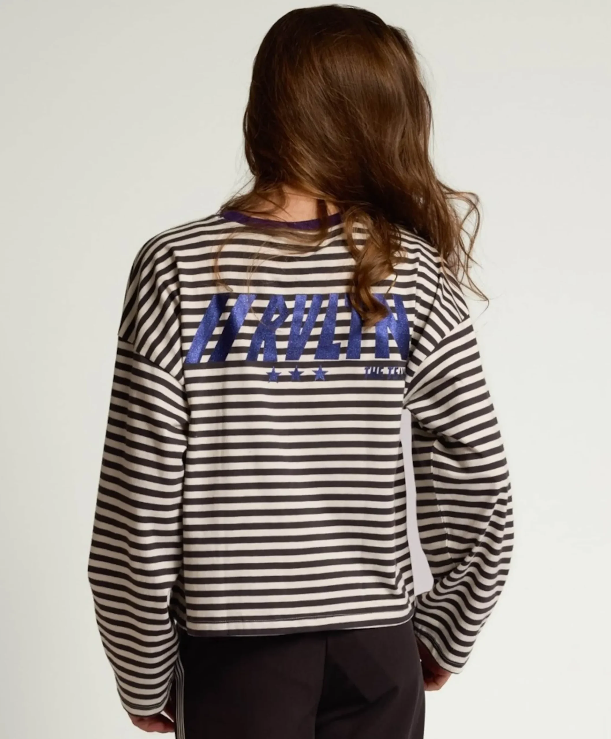 Meisjes longsleeve grijs
