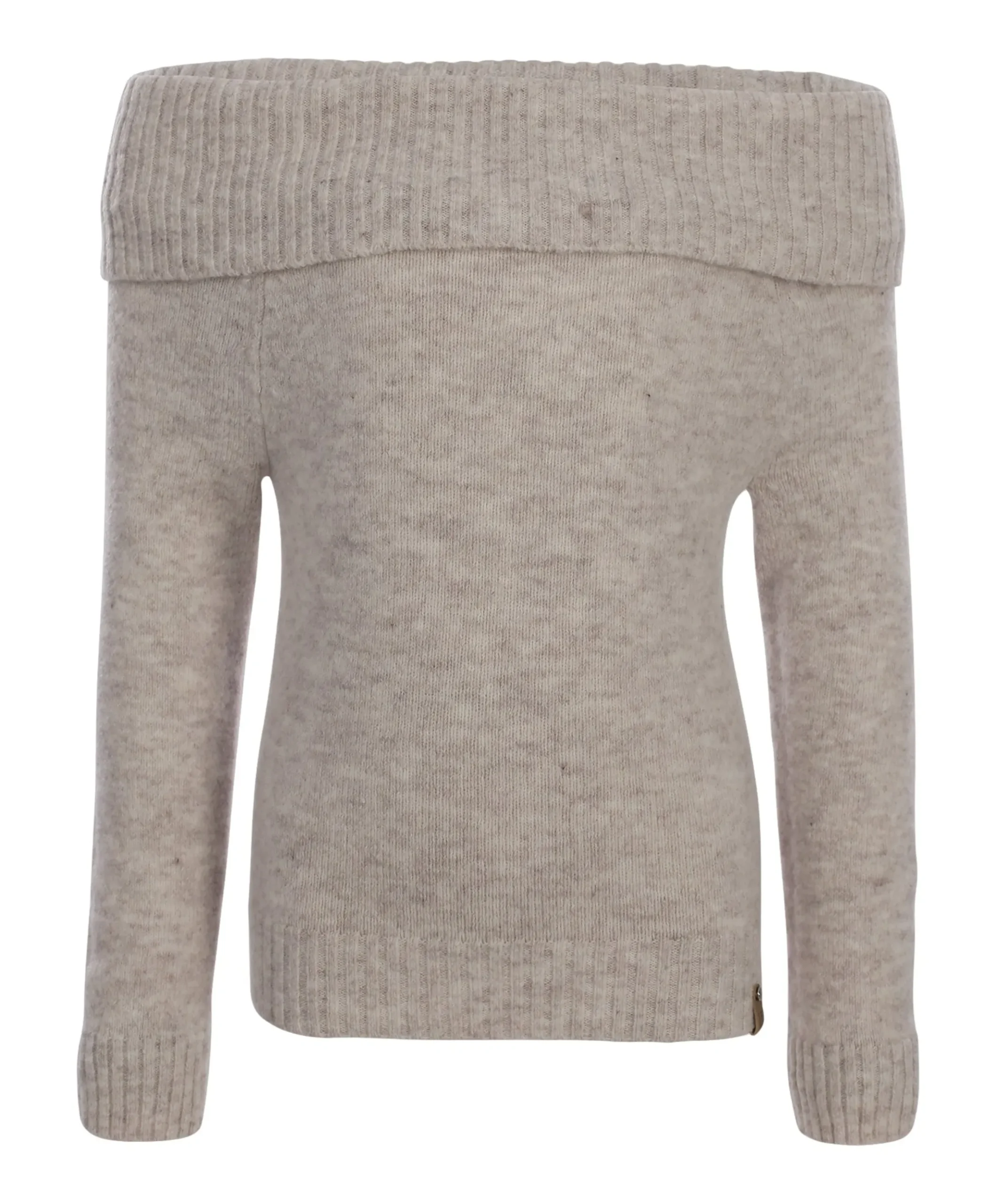 Meisjes longsleeve grijs