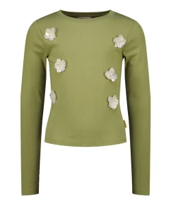 Meisjes longsleeve groen