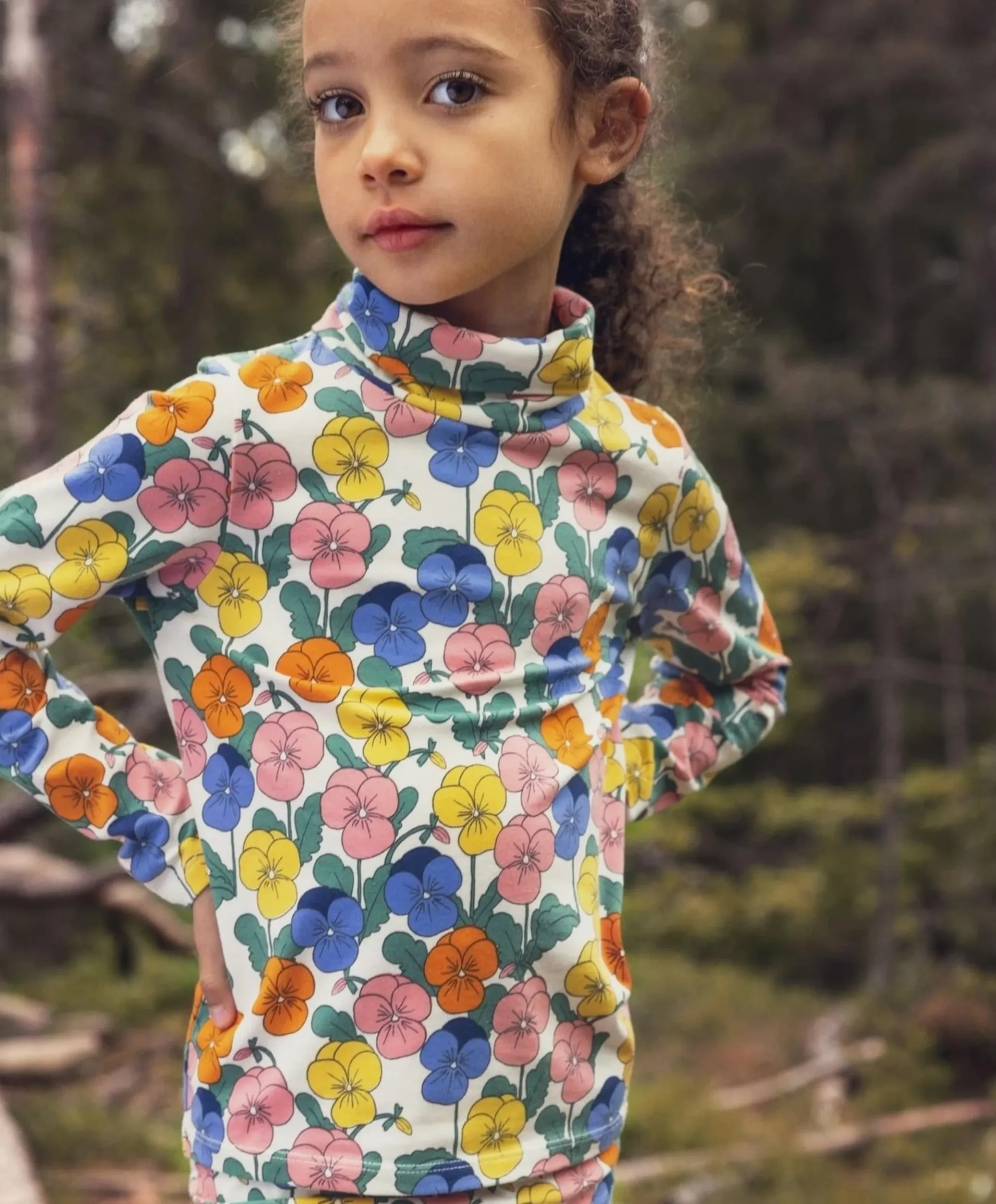 Meisjes longsleeve multicolor