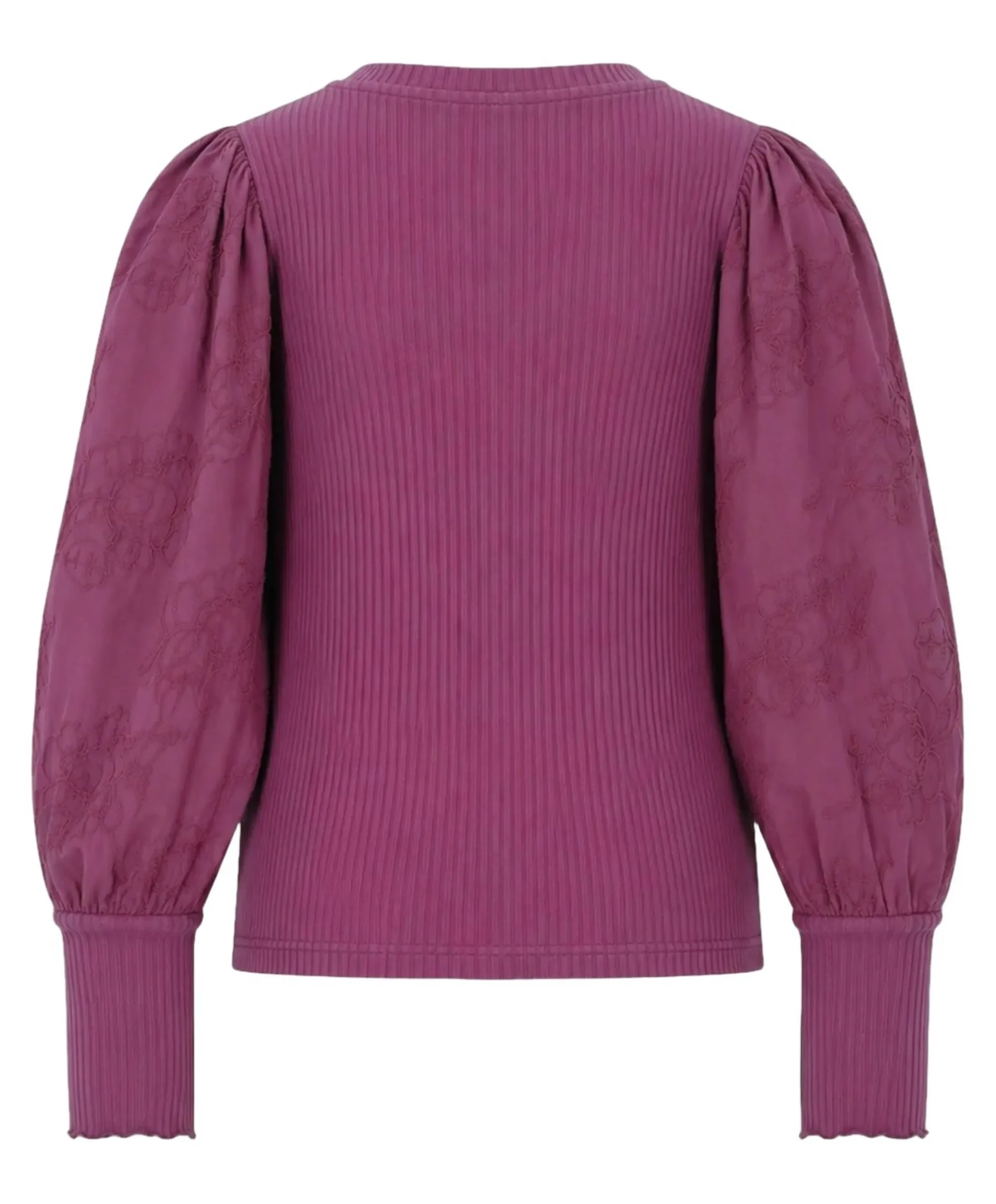 Meisjes longsleeve paars