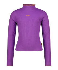 Meisjes longsleeve paars