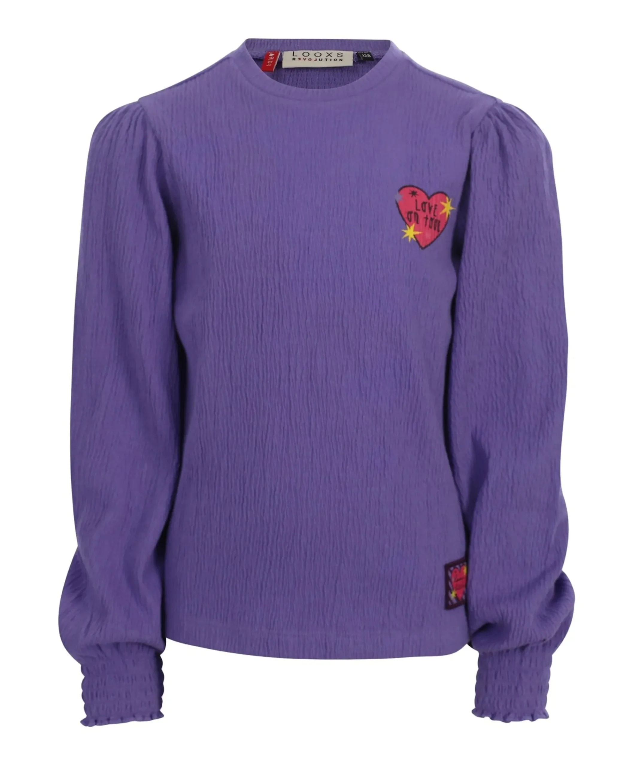 Meisjes longsleeve paars