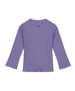 Meisjes longsleeve paars