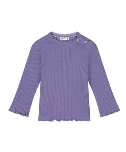 Meisjes longsleeve paars