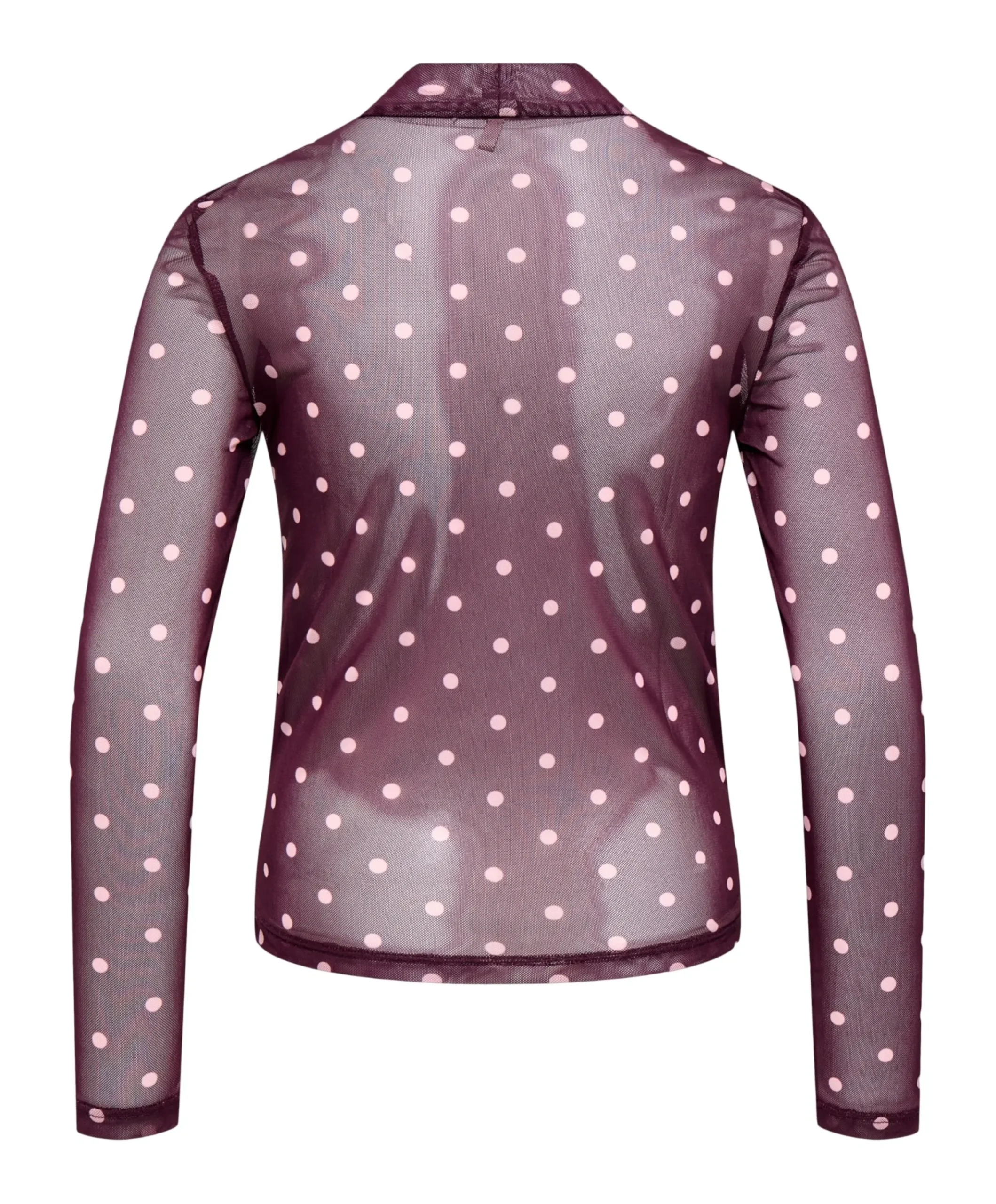 Meisjes longsleeve rood